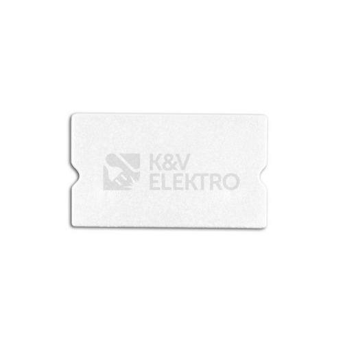 Koncovka LED profilu PM bez otvoru bílá McLED ML-762.316.74.0