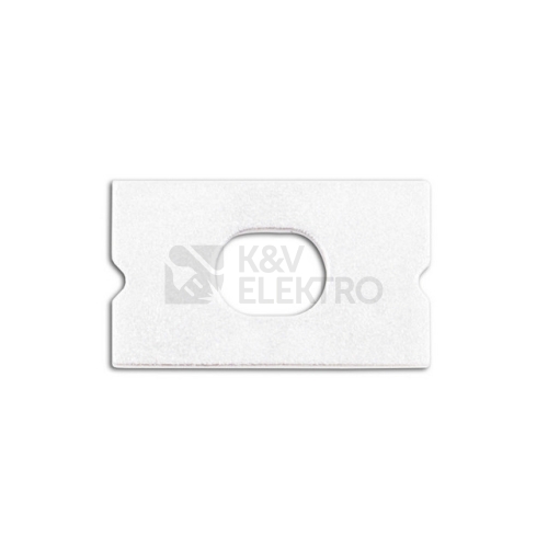 Koncovka LED profilu PM s otvorem bílá McLED ML-762.316.74.1