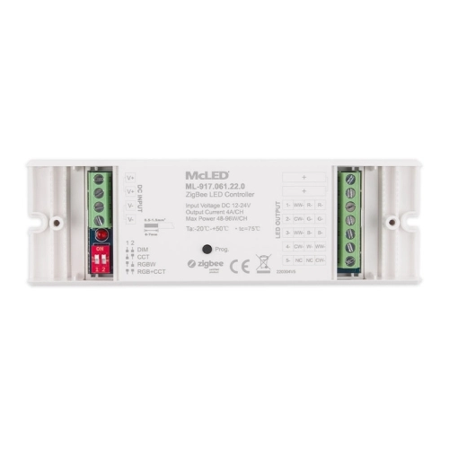 ZigBee přijímač pro ovladače CCT RGB RGBW RGB+CCT McLED ML-917.061.22.0 (obrázek 4)