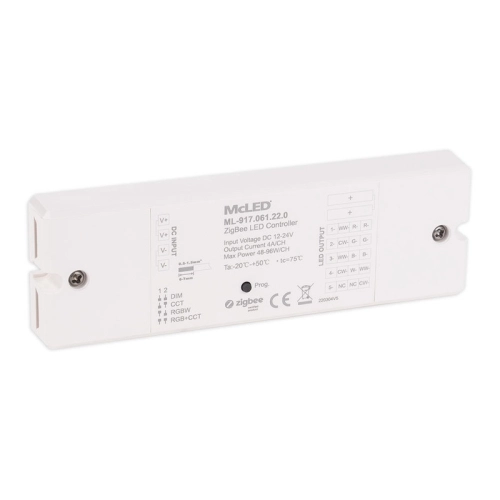 ZigBee přijímač pro ovladače CCT RGB RGBW RGB+CCT McLED ML-917.061.22.0 (obrázek 7)