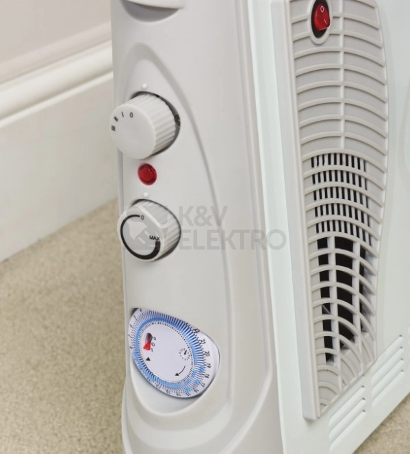 Obrázek produktu Elektrický přímotop přenosný Iskra DL08 Turbo&Timer 750/1250/2000W 1