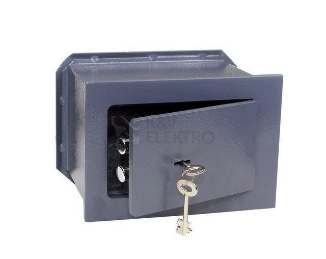 Obrázek produktu Ocelový sejf pro zazdění s mechanickým zámkem Richter RS.18.SK 0
