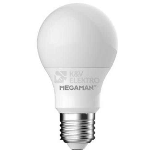  LED žárovka E27 Megaman LG7104.8+E27+865+V0240 A60 4,8W (40W) studená bílá (6500K)
