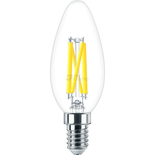  LED žárovka E14 Philips B35 CL 5,9W (60W) teplá bílá (2200-2700K) svíčka stmívatelná DimTone