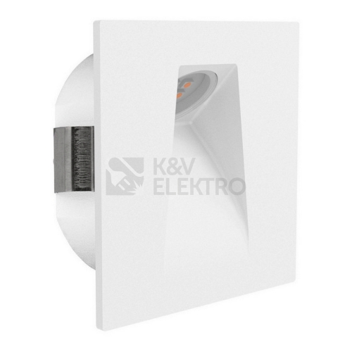 Zápustné orientační LED svítidlo EGLO Mecinos bílé 99643 3000K teplá bílá