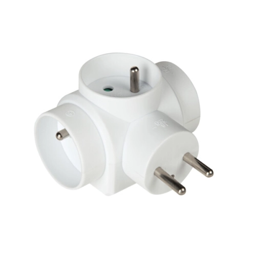 Roztrojka Kanlux ZARK KRW-3 02181 bílá