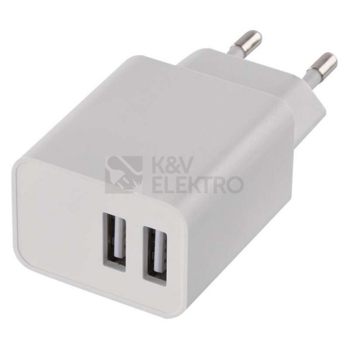 USB nabíječka EMOS SMART V0125 3,1A (15W) max.