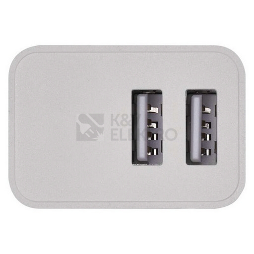 Obrázek produktu USB nabíječka EMOS SMART V0125 3,1A (15W) max. 4
