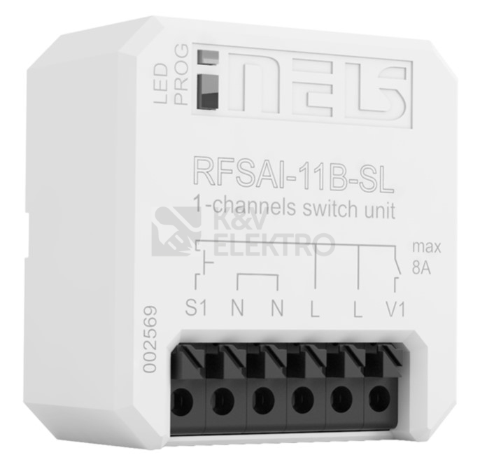 Obrázek produktu  Bezdrátový spínací INELS set Elko EP RFSET WSK-14 s klíčenkou (RFSAI-11B-SL + RFKEY-40/B) 1