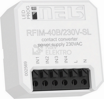 Obrázek produktu  Bezdrátový vysílací modul INELS Elko EP RFIM-40B/230-SL 0