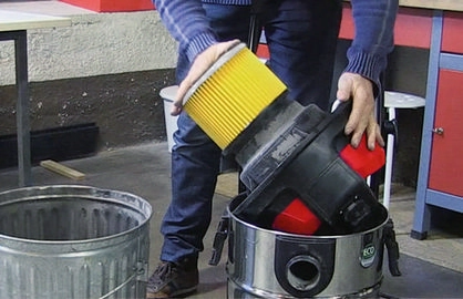 Filtr skládaný uzavřený pro vysavače typu Duo/Inox/Blue/Red Einhell 2351110 (obrázek 3)