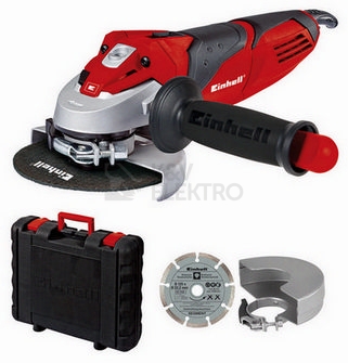 Obrázek produktu Úhlová bruska 125mm 750W Einhell TE-AG 125/750 Kit 4430885 1