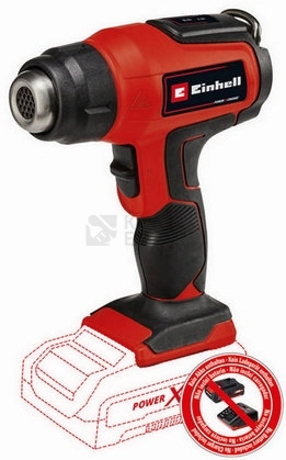 Obrázek produktu Aku horkovzdušná pistole Einhell TE-HA 18 Li - Solo 4520500 bez nabíječky a baterie 0