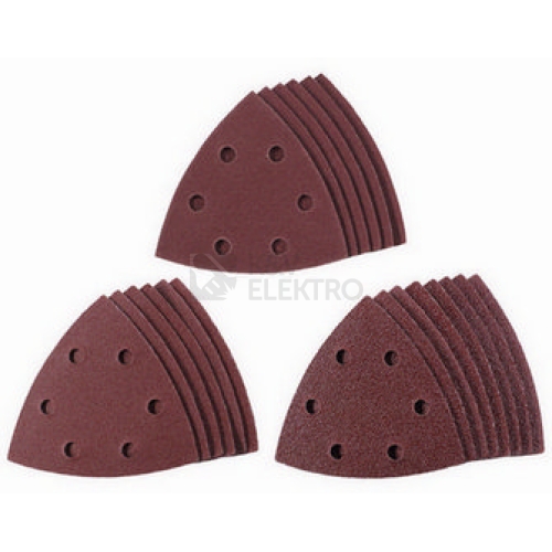  KWB sada brusných papírů Q-Stick 93mm 20ks 49492874