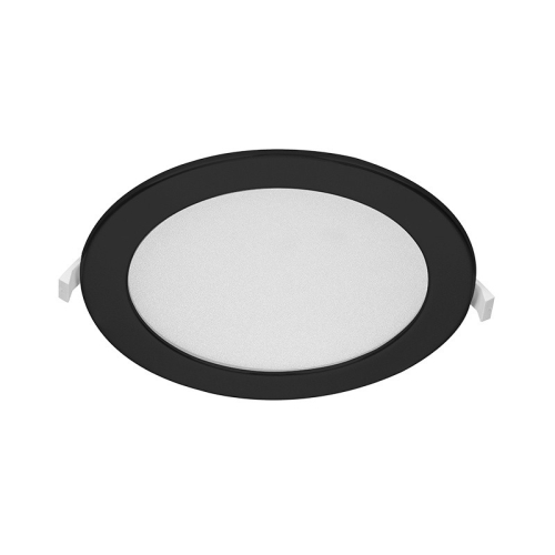 LED podhledové svítidlo Panlux DOWNLIGHT CCT ROUND IP44 6W černá PN22400009