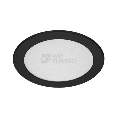 LED podhledové svítidlo Panlux DOWNLIGHT CCT ROUND IP44 6W černá PN22400009