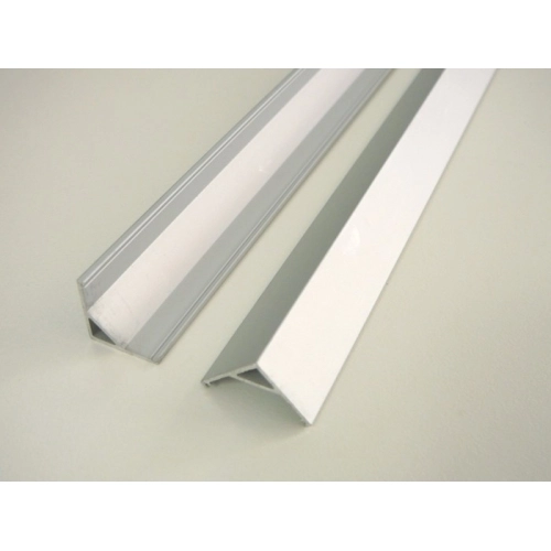 Hliníkový profil S pro LED pásek - barva stříbrná 094062