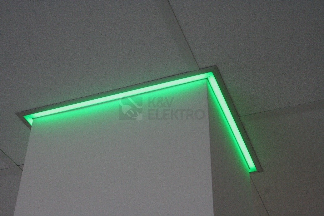 Obrázek produktu Hliníkový profil S pro LED pásek - barva stříbrná 094062 1