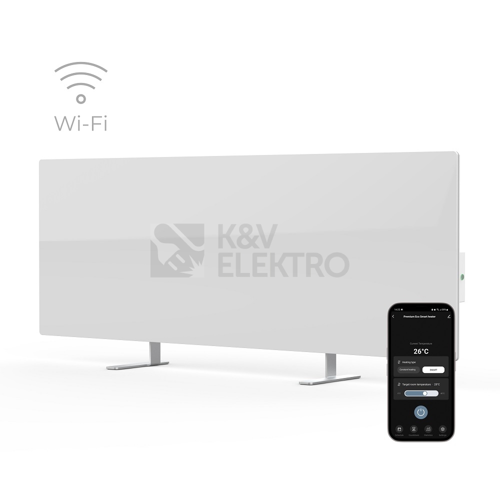 Obrázek produktu  Teplovzdušný infra konvektor AENO GH1S 700W AGH0001S WiFi bílý 0