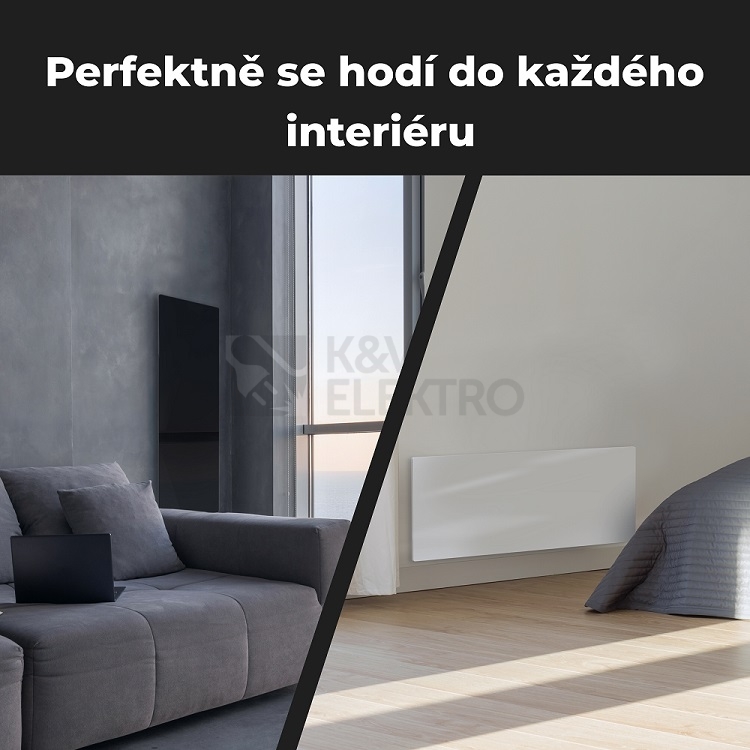 Obrázek produktu  Teplovzdušný infra konvektor AENO GH2S 700W AGH0002S WiFi černý 3