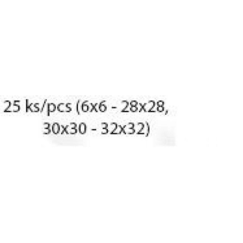 Sada očkoplochých klíčů FESTA 25ks 6-32mm 17534