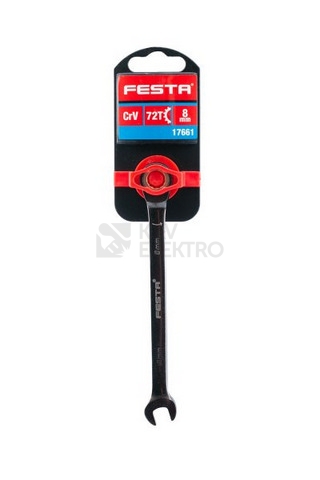 Obrázek produktu Klíč ráčnový FESTA CrV 8mm 72T 17661 1
