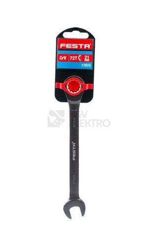 Obrázek produktu Klíč ráčnový FESTA CrV 21mm 72T 17674 1