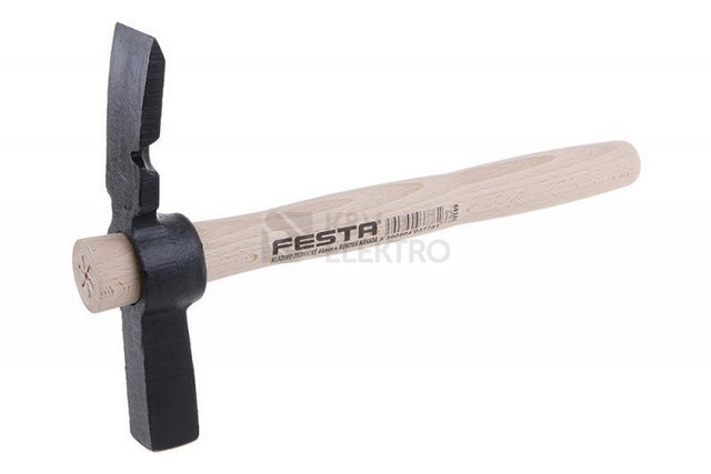 Obrázek produktu Kladivo zednické FESTA 44mm s vytahovákem 30cm násada dřevo 19149 0