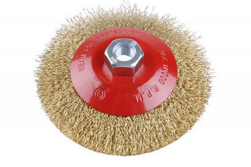 Obrázek produktu Kartáč rotační miskový FESTA vlnitý 125x10mm M14 21901 0