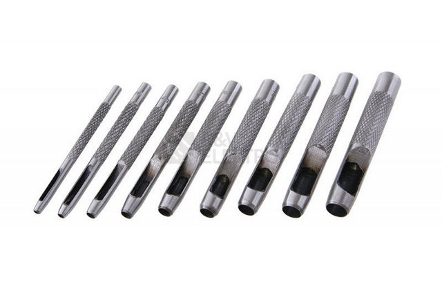 Obrázek produktu Sada děrovačů na kůži 2,5-10mm 9ks 24690 0