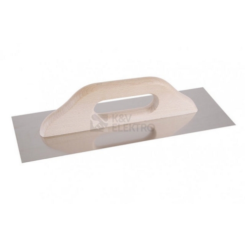 Hladítko FESTA nerez dřevěná rukojeť 360x130mm rovné 31150