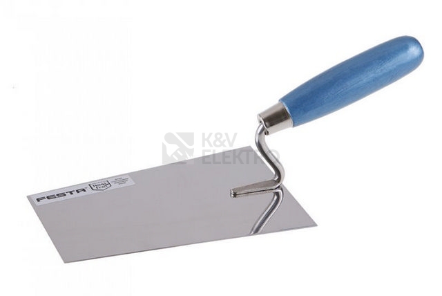 Obrázek produktu Lžíce nerez zednická FESTA dřevěná ručka 180x120mm 31231 0