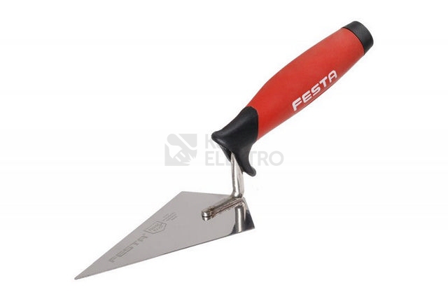 Obrázek produktu Lžíce nerez pokrývačská FESTA gumová ručka 140mm 31320 0