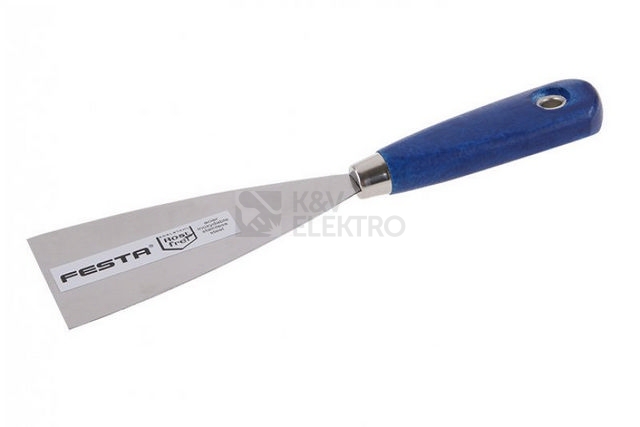 Obrázek produktu Špachtle nerez FESTA dřevěná ručka 60mm 31471 0