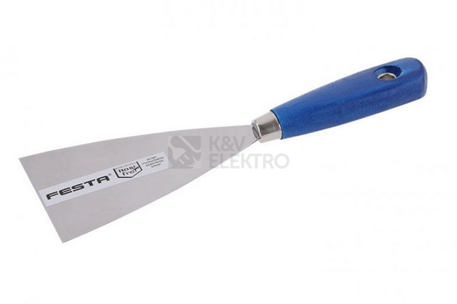 Obrázek produktu Špachtle nerez FESTA dřevěná ručka 80mm 31481 0