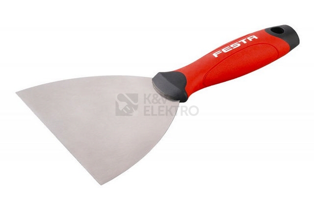 Obrázek produktu Špachtle nerez FESTA gumová ručka 140mm 31515 0
