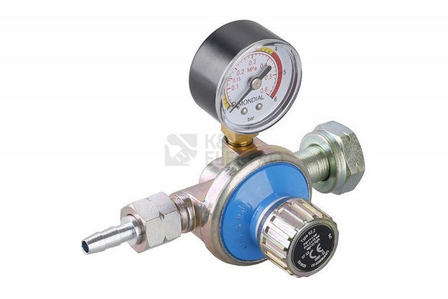Obrázek produktu Ventil redukční s manometrem P2 05-4 bar LPG (PB) 69907 0
