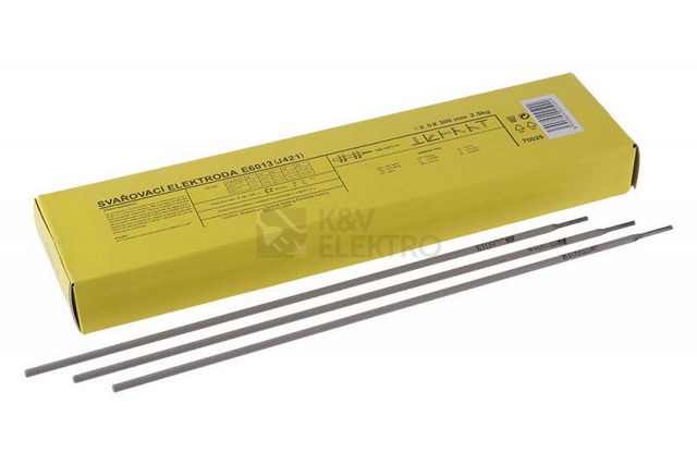 Obrázek produktu Elektroda rutilová 2,5x300mm 2,5kg E6013 70025 0