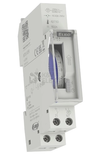 Obrázek produktu Spínací hodiny analogové Elko EP ATS-1DR denní 0