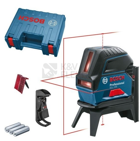 Obrázek produktu Kombinovaný laser Bosch GCL 2-50 0.601.066.F02 0