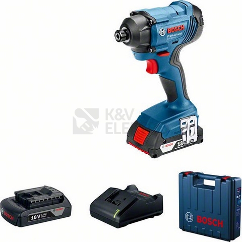 Obrázek produktu Aku rázový utahovák Bosch GDR 180-Li 2x18V 2,0Ah 0.601.9G5.123 0