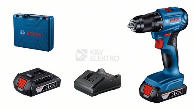 Obrázek produktu Aku vrtací šroubovák Bosch GSR 185-LI 0.601.9K3.000 0