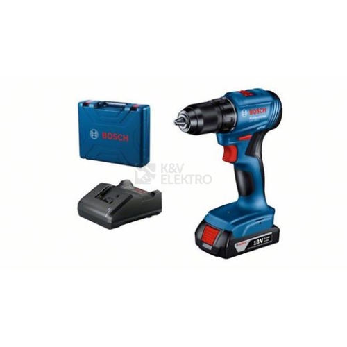 Aku vrtačka Bosch GSR 185-LI 1x aku 2Ah 0.601.9K3.001