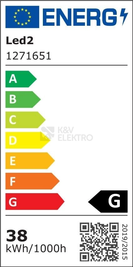 Obrázek produktu LED stropní svítidlo LED2 BELLA SLIM 48cm bílé 38W 3000K/4000K 1271651 1