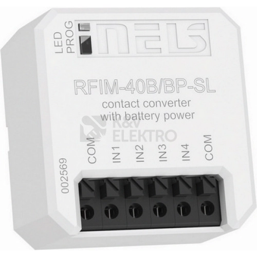 Bezdrátový vysílací modul INELS Elko EP RFIM-40B/BP-SL