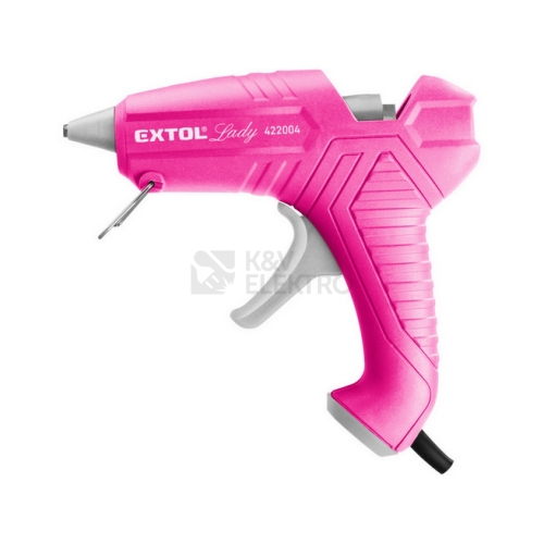  Pistole tavná lepící EXTOL 422004 11mm 40W růžová
