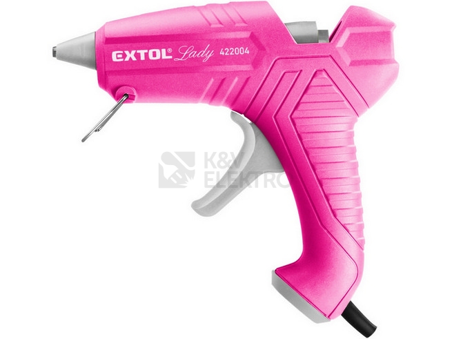 Obrázek produktu  Pistole tavná lepící EXTOL 422004 11mm 40W růžová 0