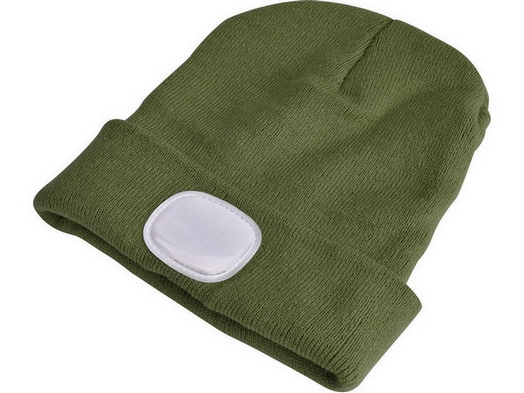 Čepice s čelovkou EXTOL LIGHT 43192 tmavě zelená (obrázek 4)