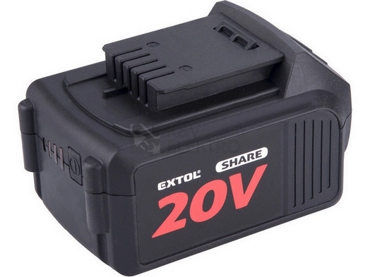 Obrázek produktu Akumulátor EXTOL ENERGY SHARE20V 8891886 20V baterie 8Ah
1