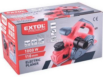 Obrázek produktu  Elektrický hoblík EXTOL PREMIUM 8893405 1000W 110mm 6